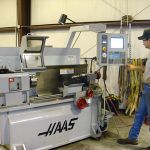 Foreman Mark Punkett at the Haas TL-1